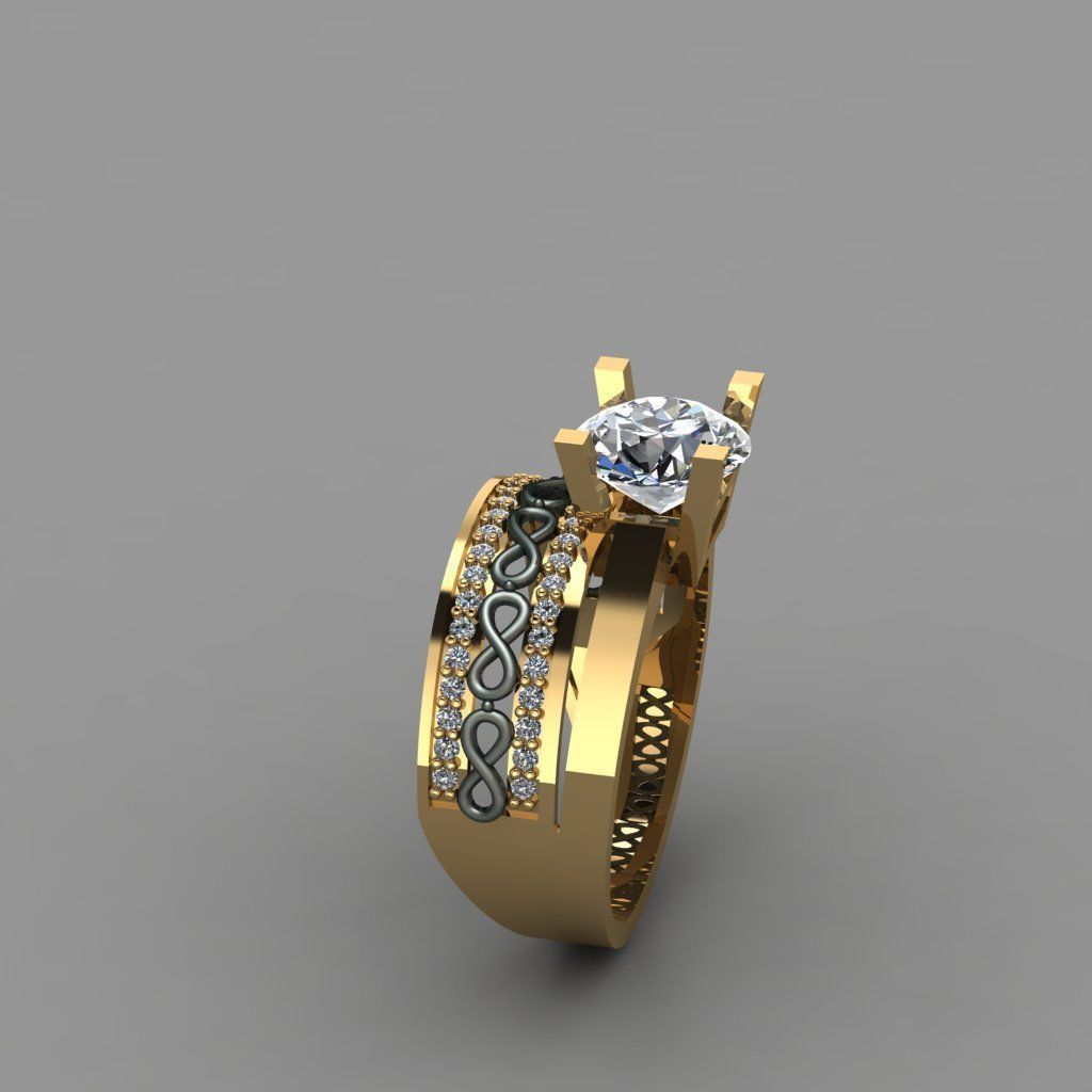 Engagement - Ring 3D print model_4