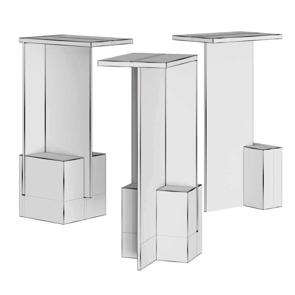 Noro Khachatryan IF Coffee Tables 3D model_1