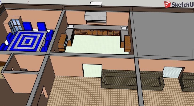 Nash House 3D model_1