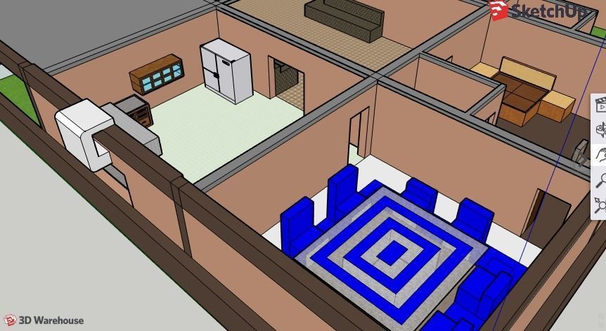 Nash House 3D model_2