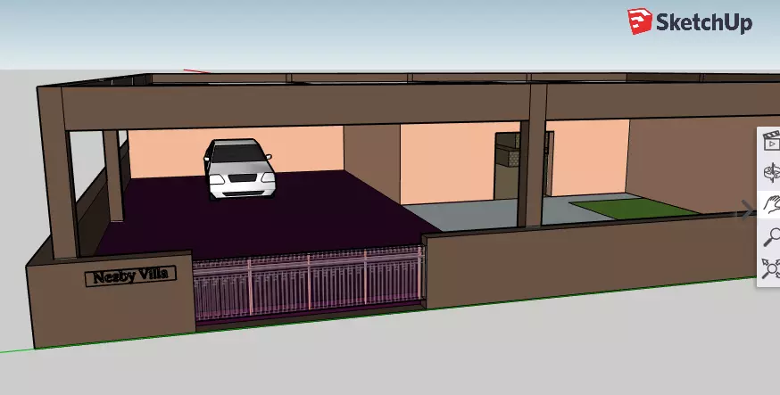 Nash House 3D model_0