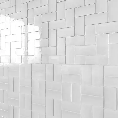 ETNIA 10X20 - Revestimiento Pasta Roja Efecto 2 3D model