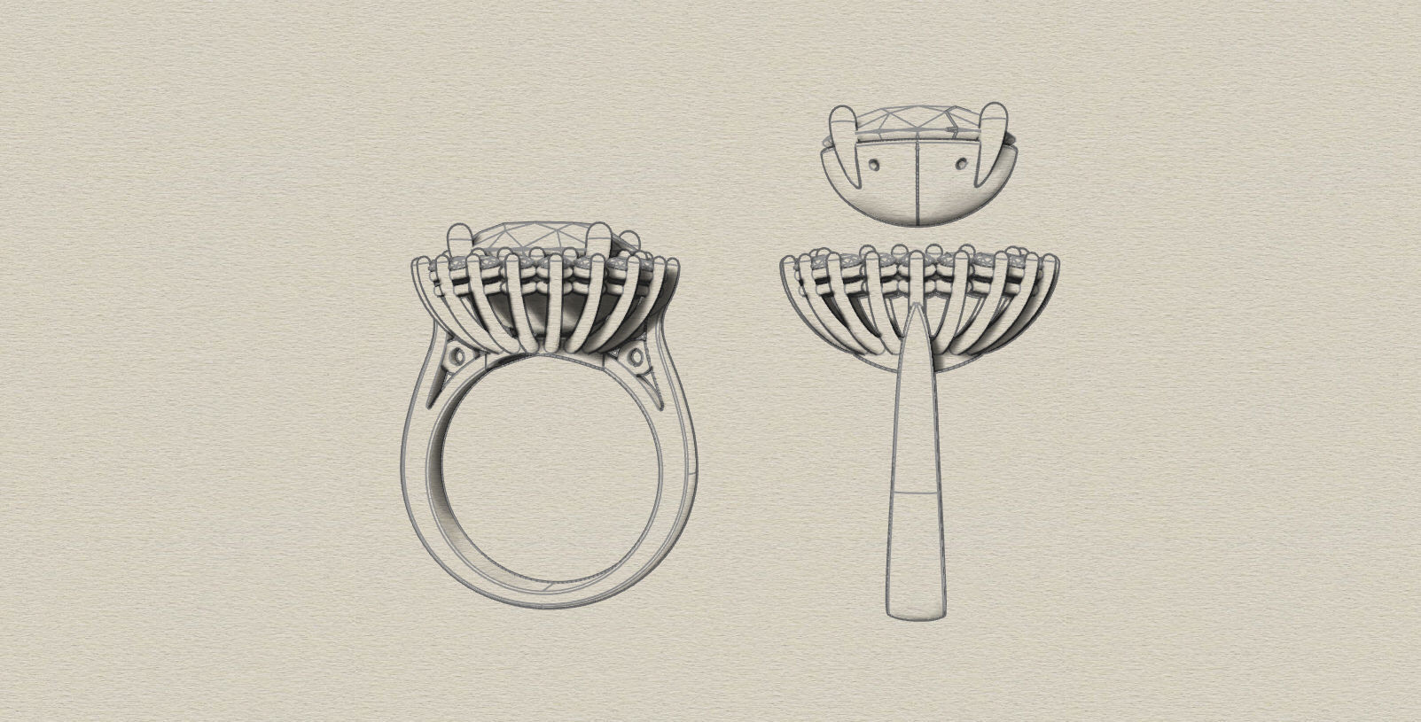 Ring CT 3D print model_4