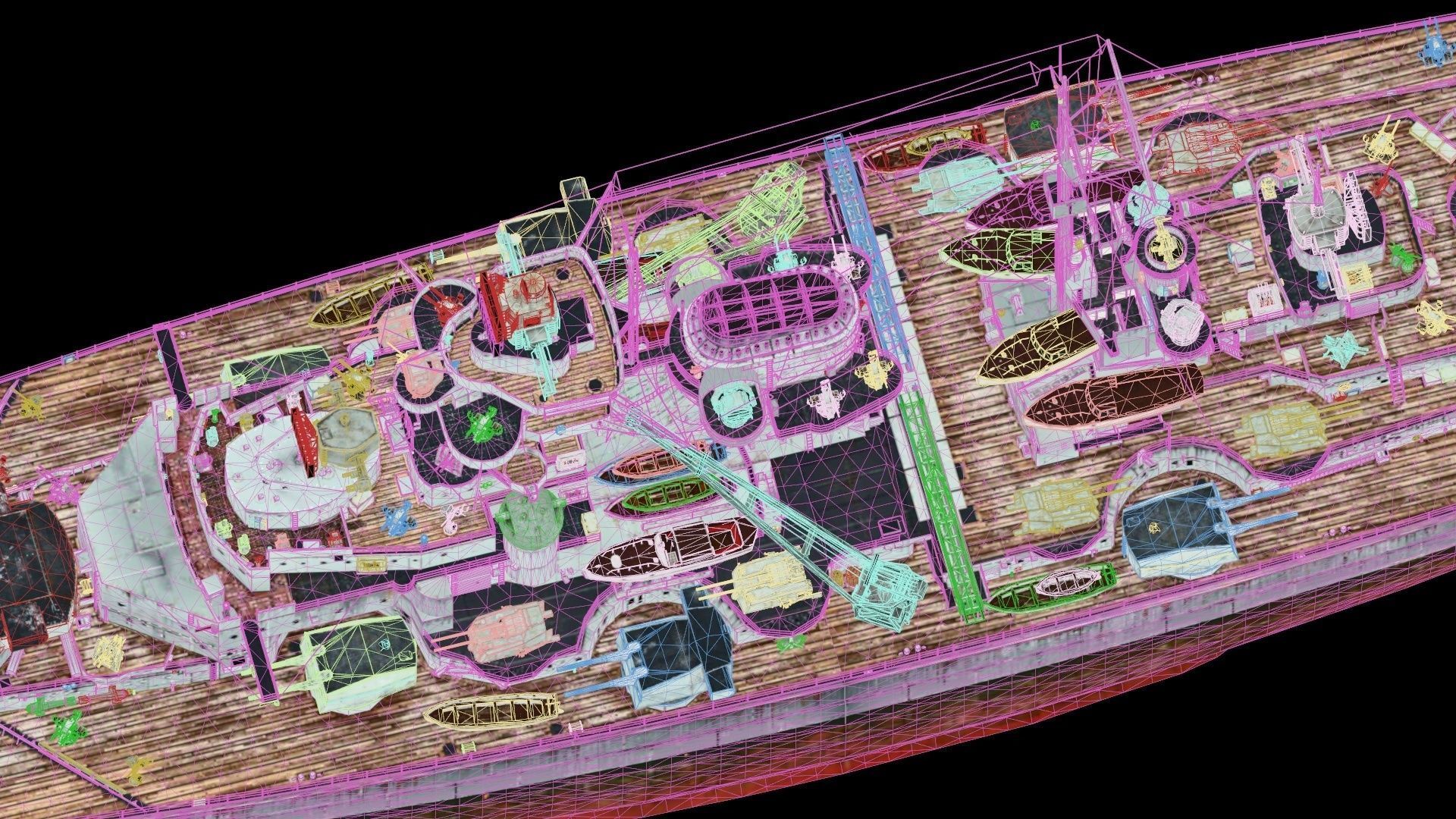 KMS Bismarck Updated 3D model_4