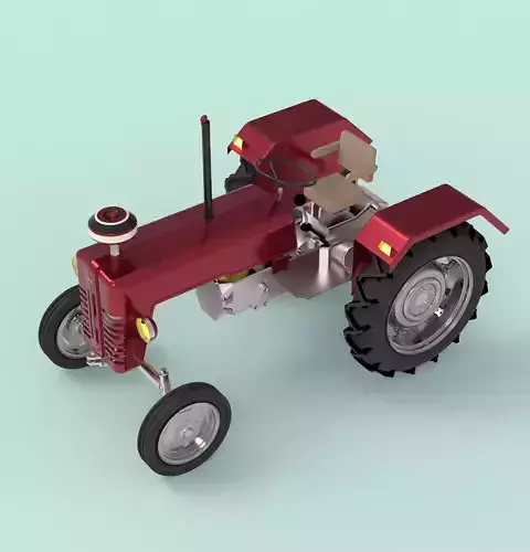 tractor 3D print model