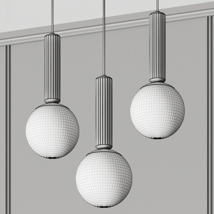 101 Copenhagen NO 2 Pendant Lamps 3D model_1