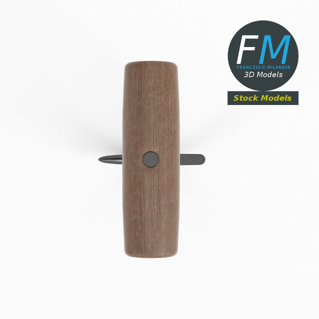 Meat hook 3D model_6