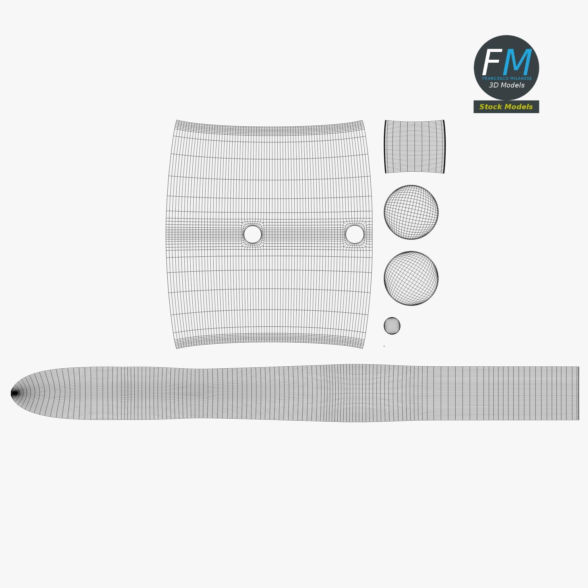 Meat hook 3D model_11