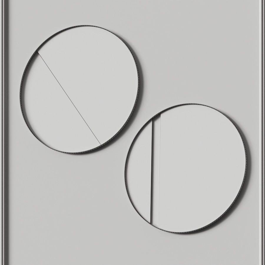 Laskasas Rayne and Rod Mirrors 3D model_1