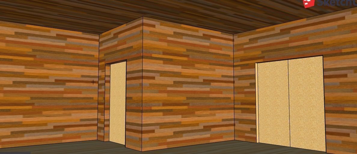 The Wood Cabin 3D model_8