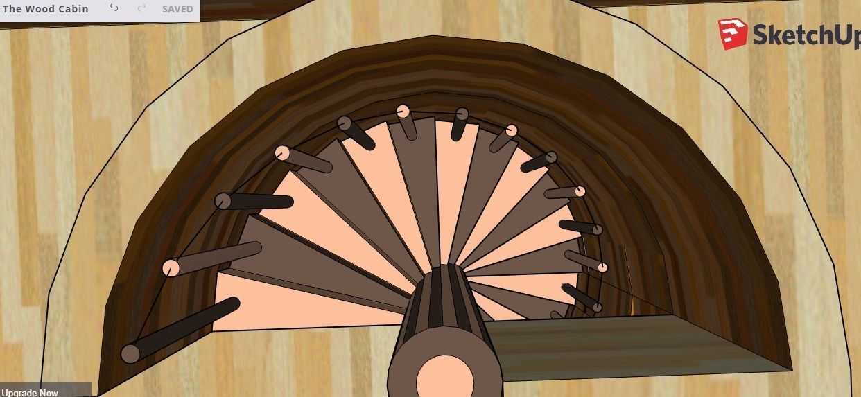 The Wood Cabin 3D model_11