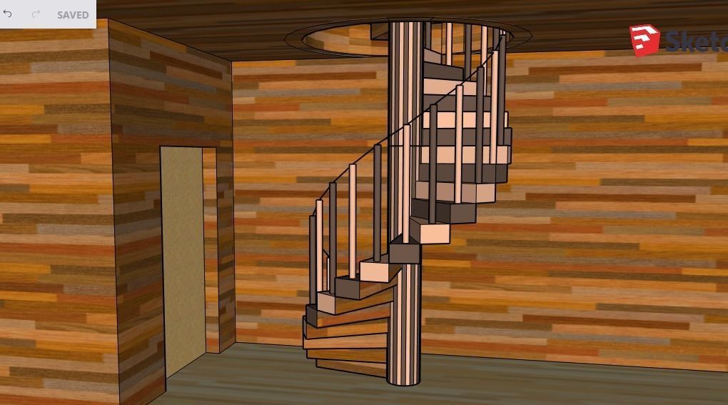 The Wood Cabin 3D model_9