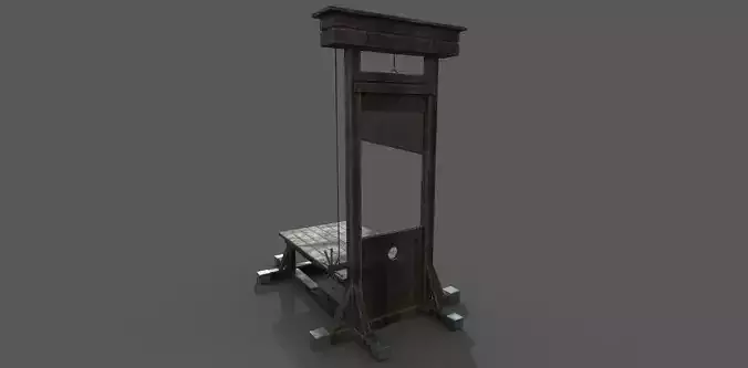 Guillotine 3D model