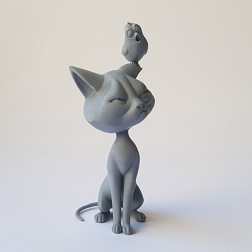 grumpy cat 3D print model