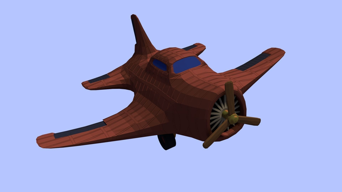 Low Poly Air plane