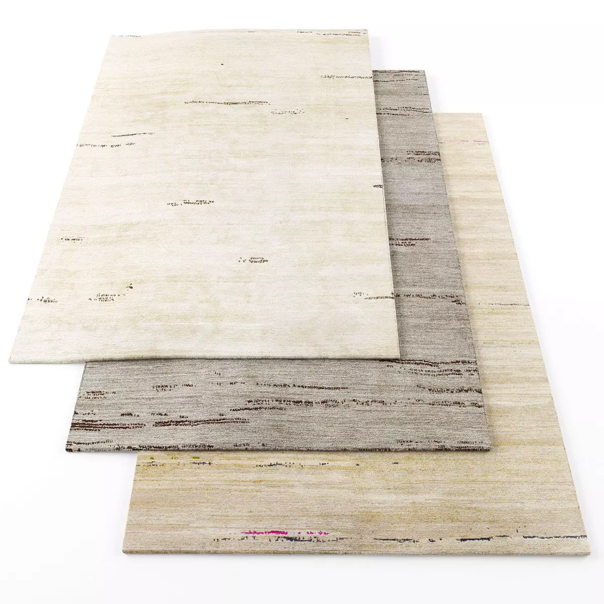 Rugs-786 three rugs Low-poly 3D model_0