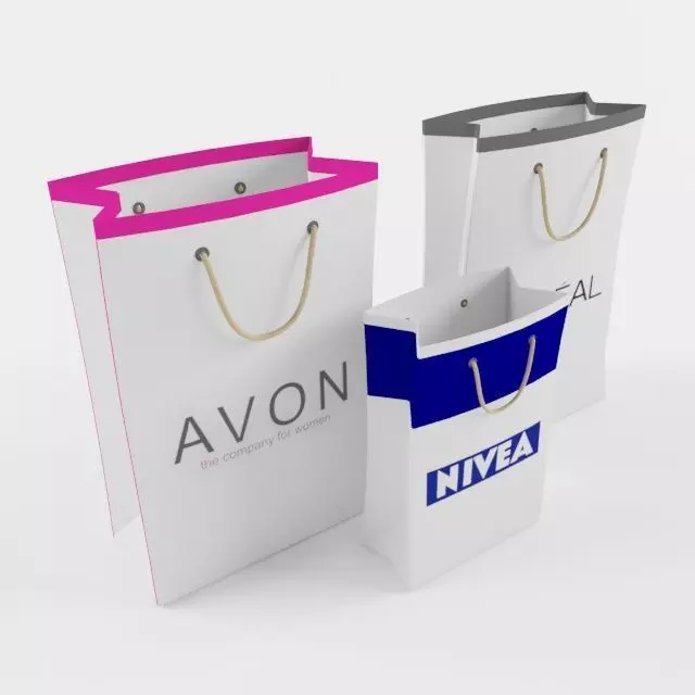 Paper Bags 3D model_0