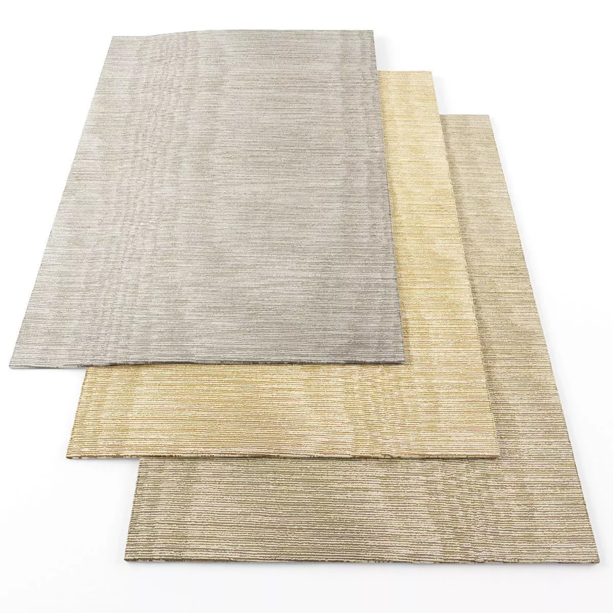 Rugs-795 three rugs Low-poly 3D model_0