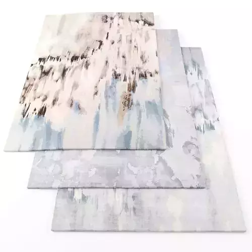 Rugs-798 three abstract rugs