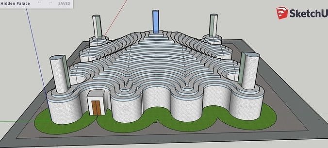 Hidden Palace 3D model