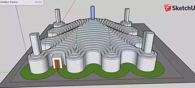 Hidden Palace 3D model
