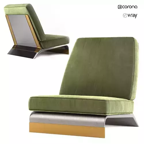 Relaxed chair 3D model