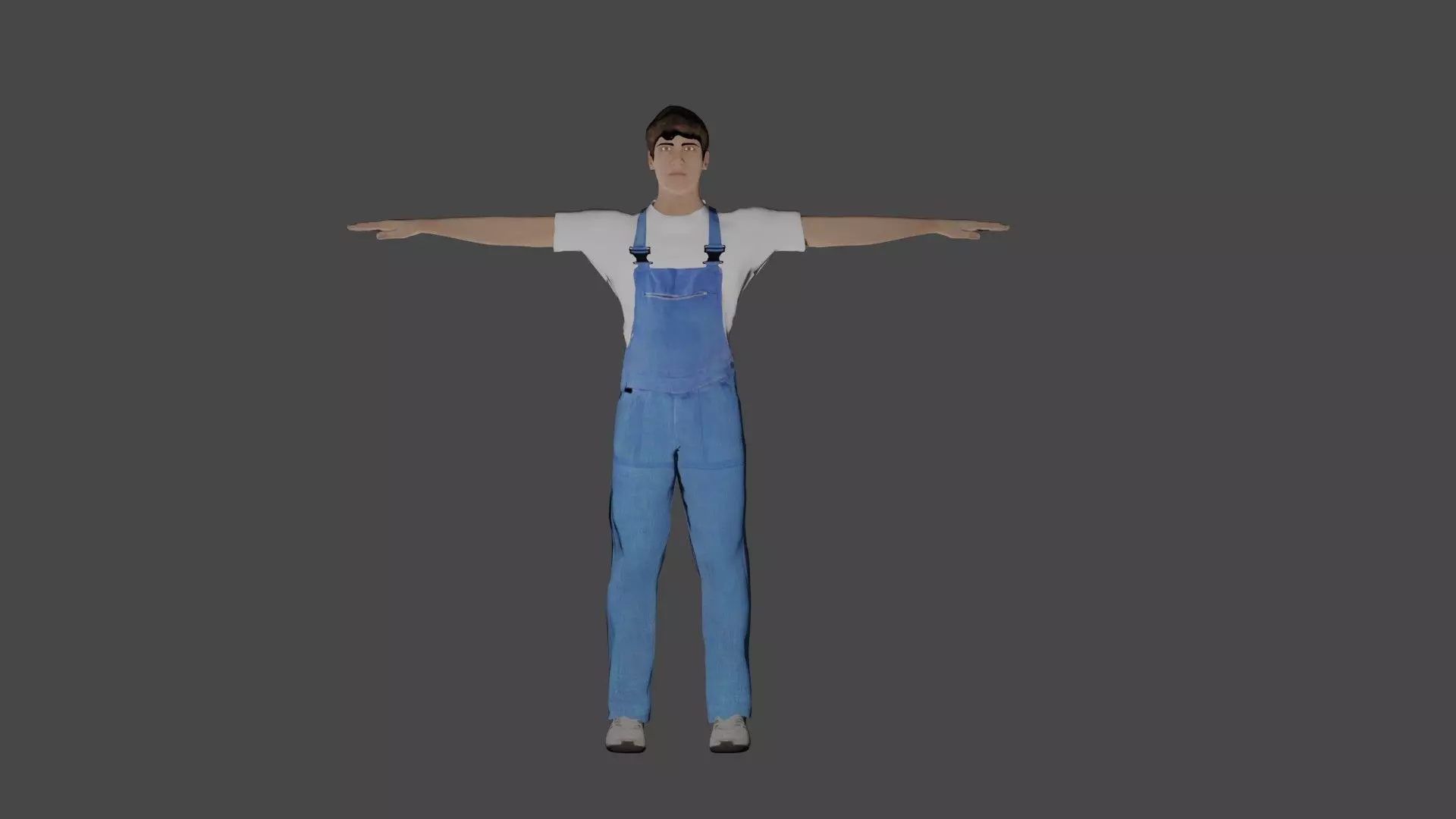 SITE WORKER Free 3D model