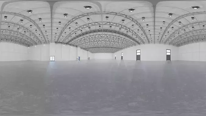 Exhibition Hall 3D model