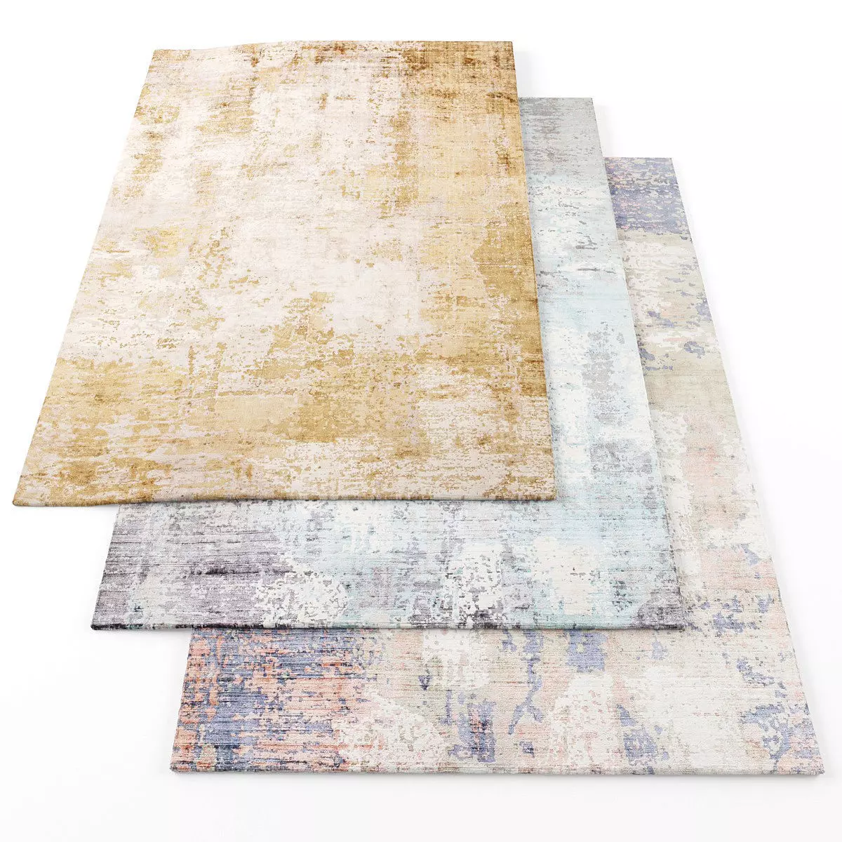 Rugs-805 modern rugs for living room Low-poly 3D model_0