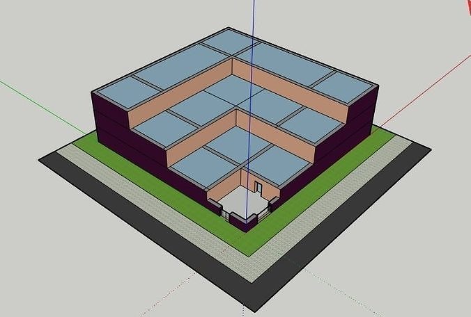 The Sum building 3D model
