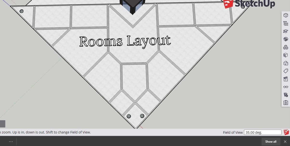 Triangle Tower 3D model_7
