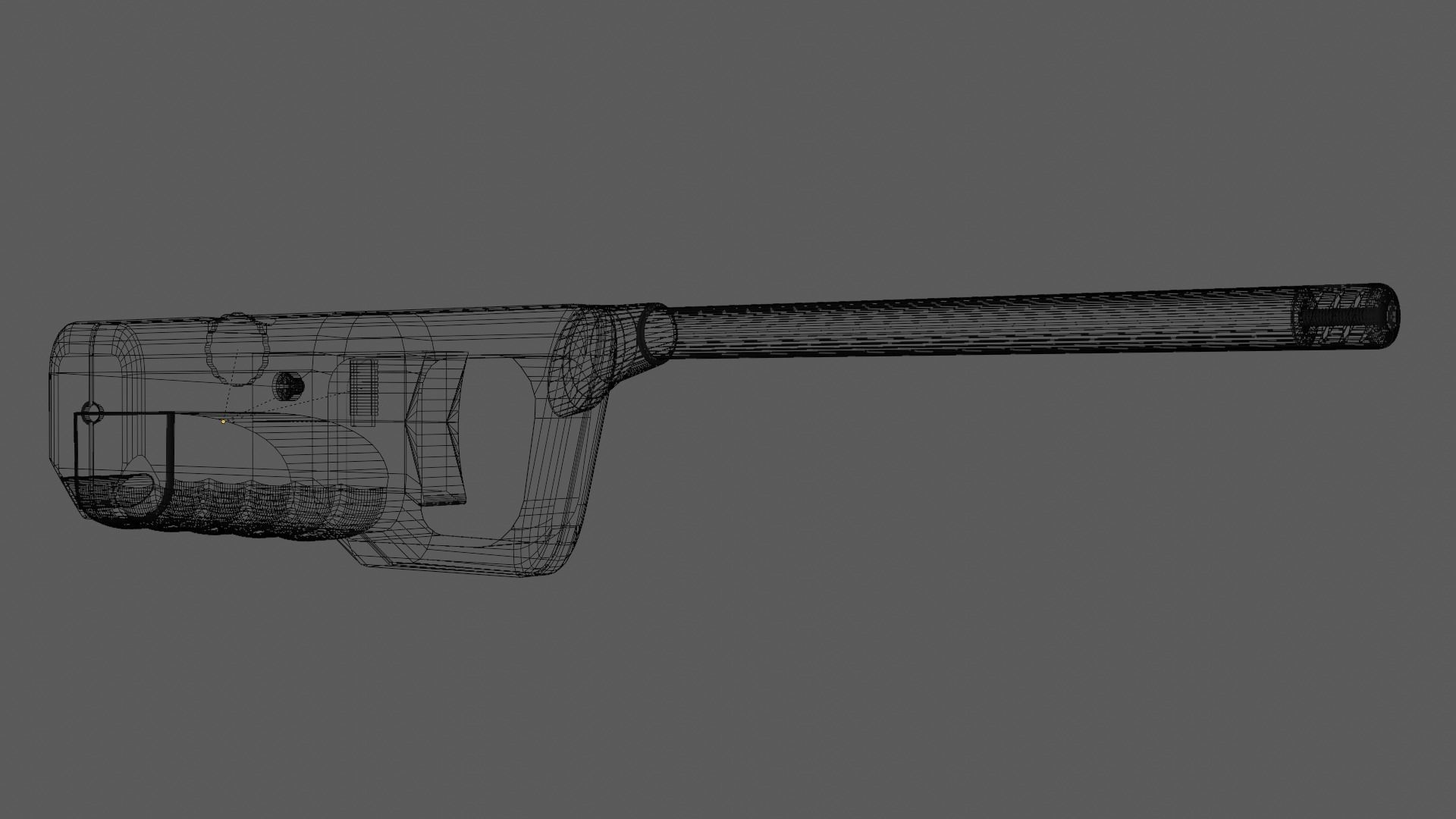 Gas Lighter 3D Low-poly 3D model_5