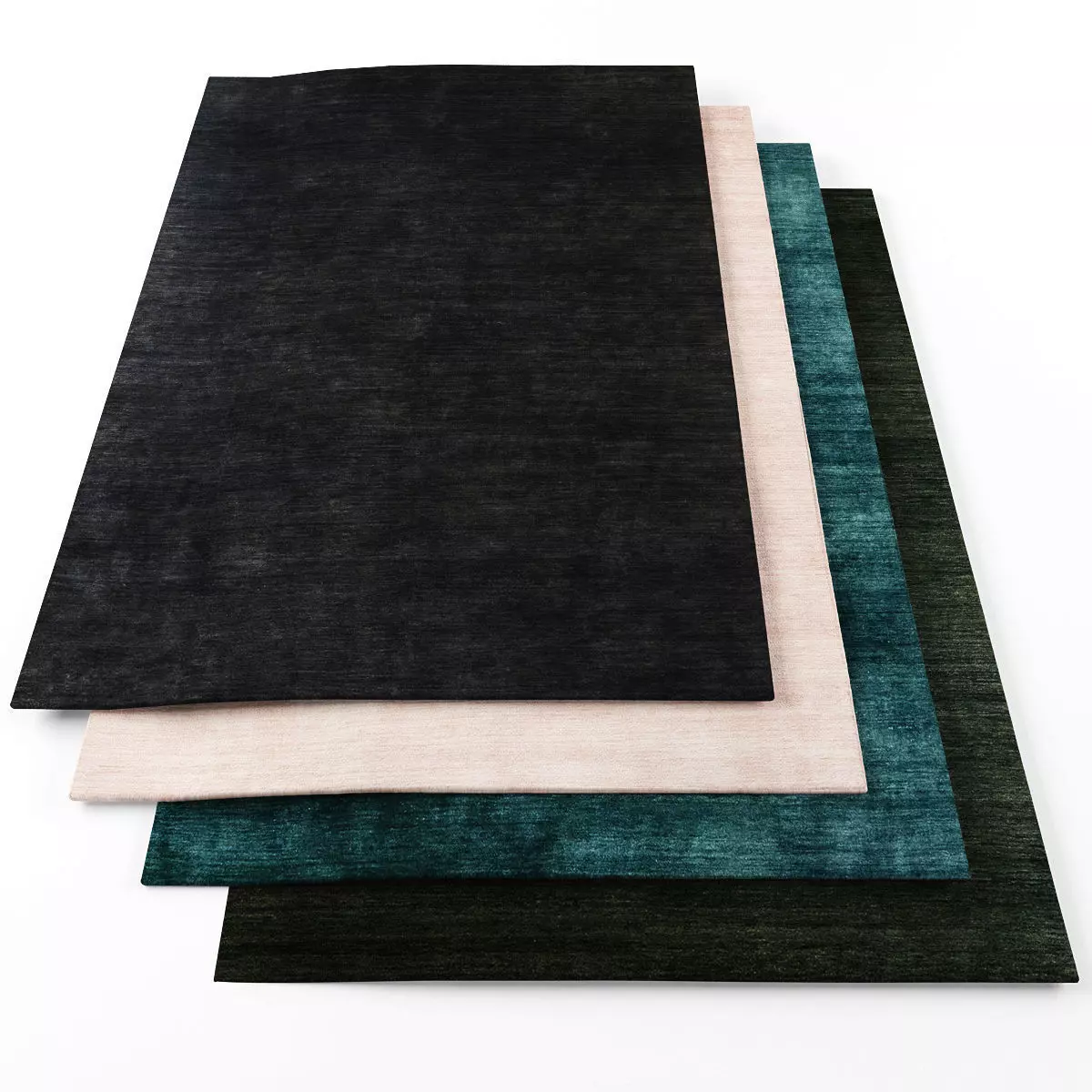 Rugs-816 three rugs Low-poly 3D model_0