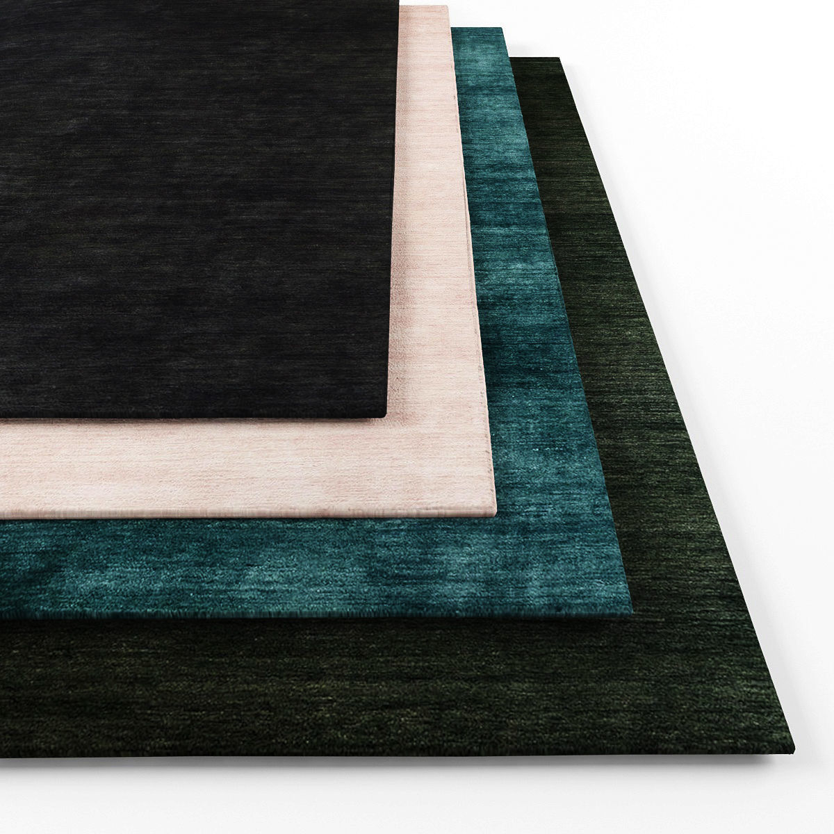 Rugs-816 three rugs Low-poly 3D model_1