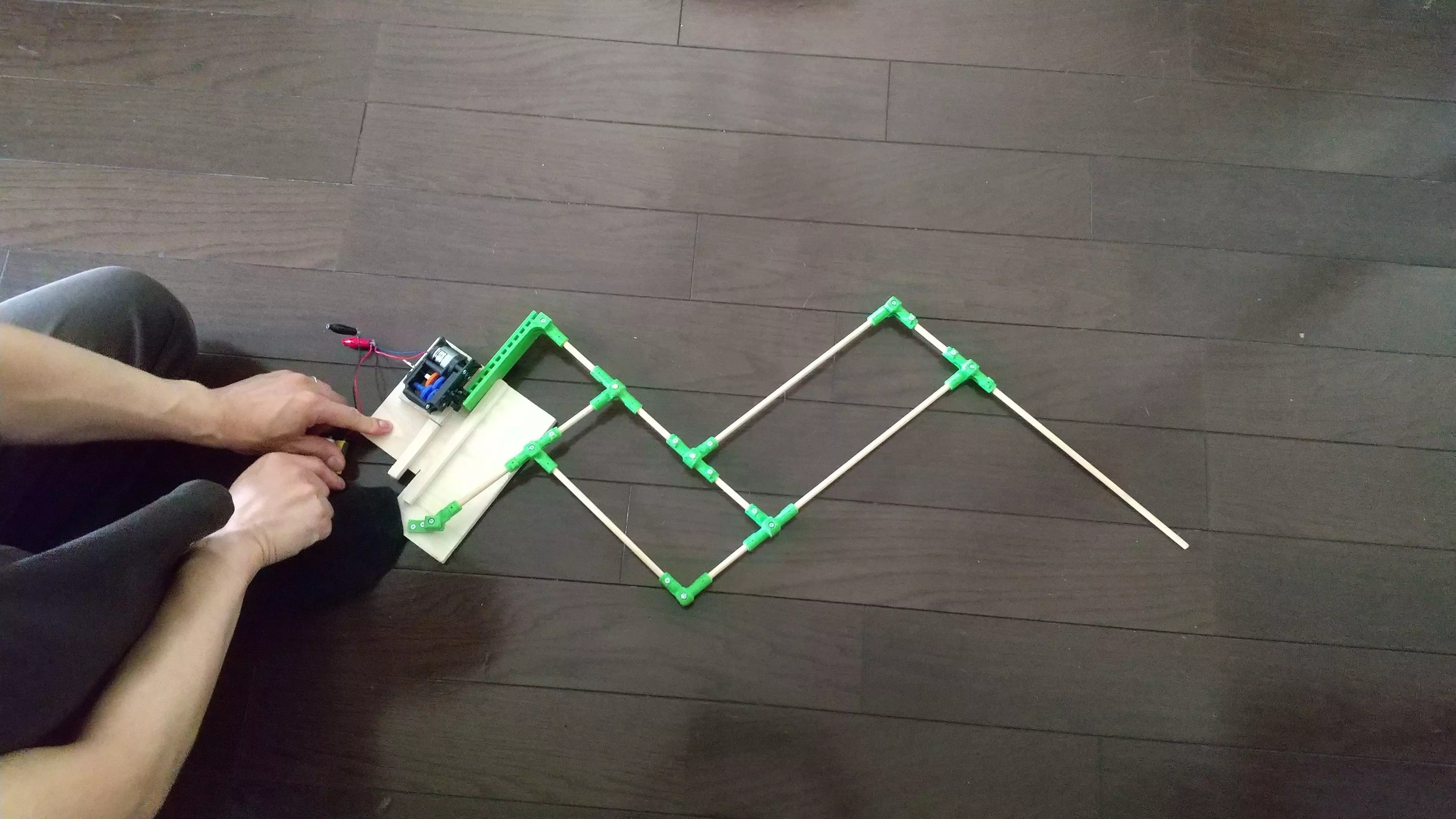 Connectors for link mechanism Free 3D print model_0