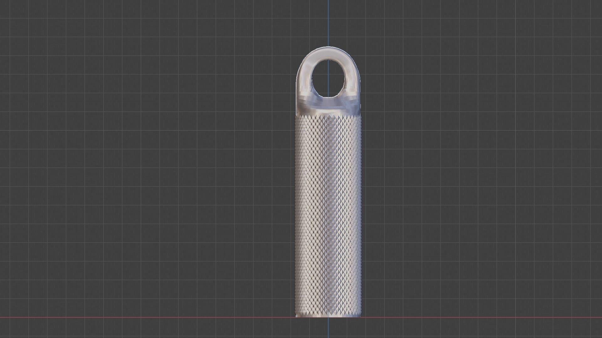 Simple gym handle fully printable 3D print model_1