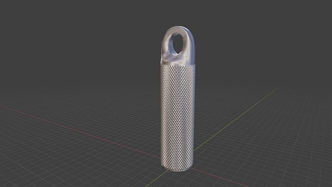 Simple gym handle fully printable 3D print model