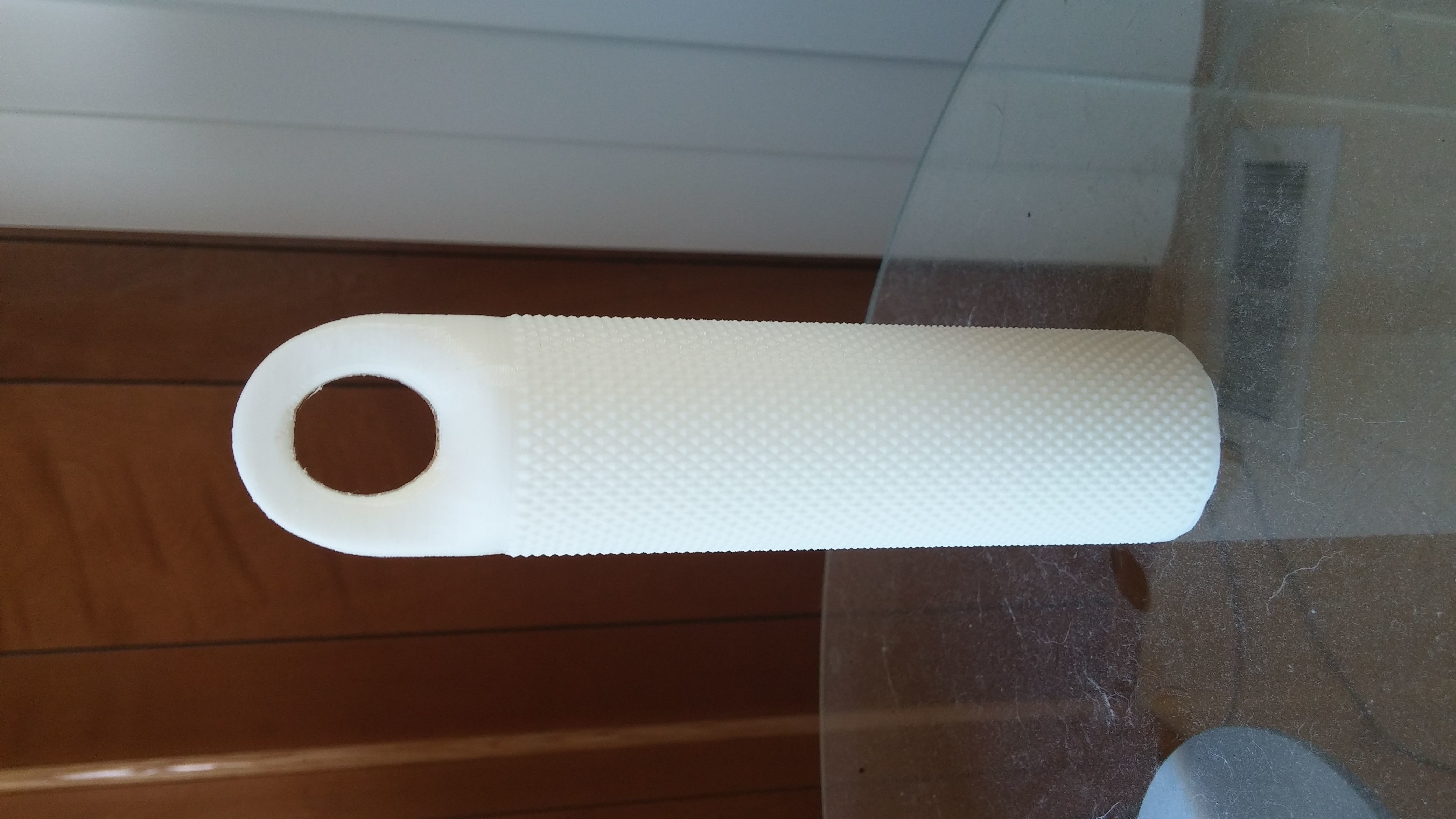 Simple gym handle fully printable 3D print model_7