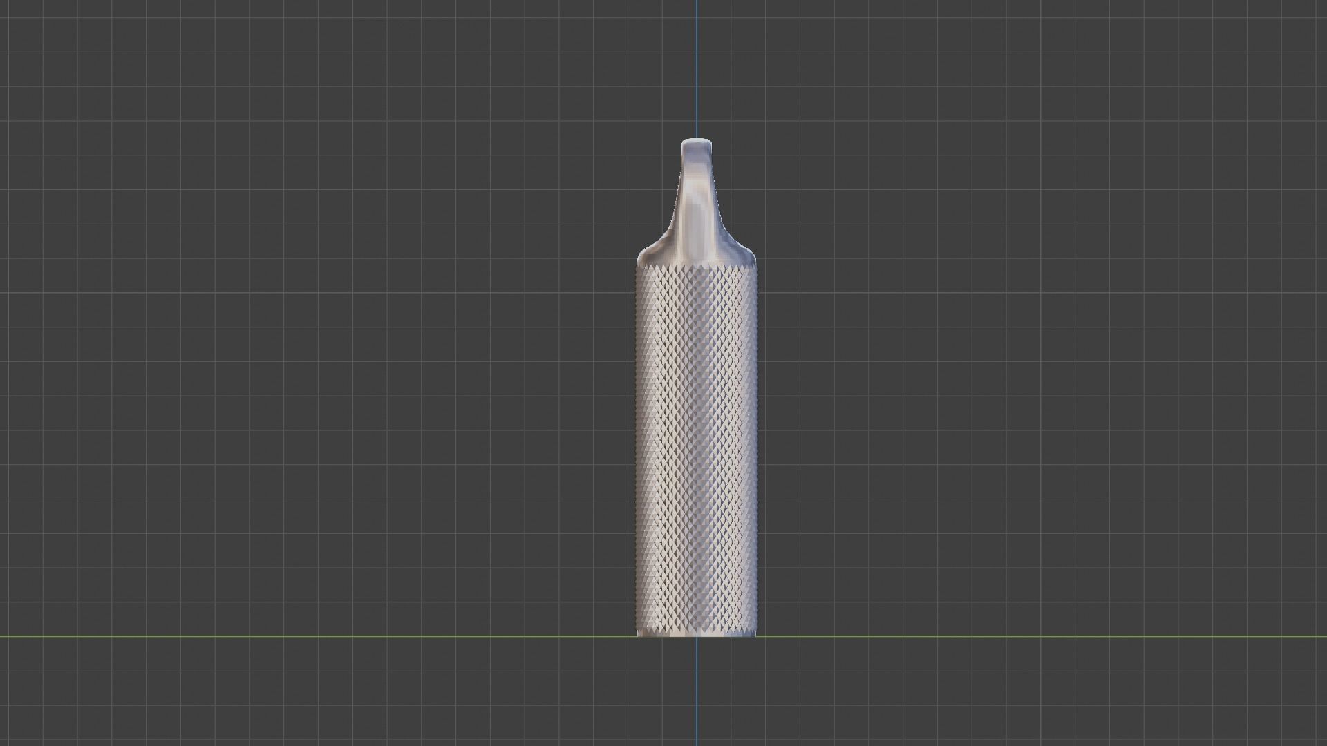 Simple gym handle fully printable 3D print model_2