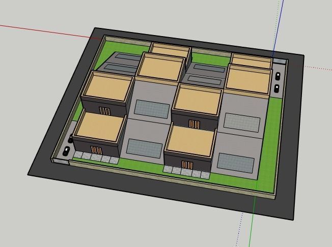 Four Cars 3D model_3