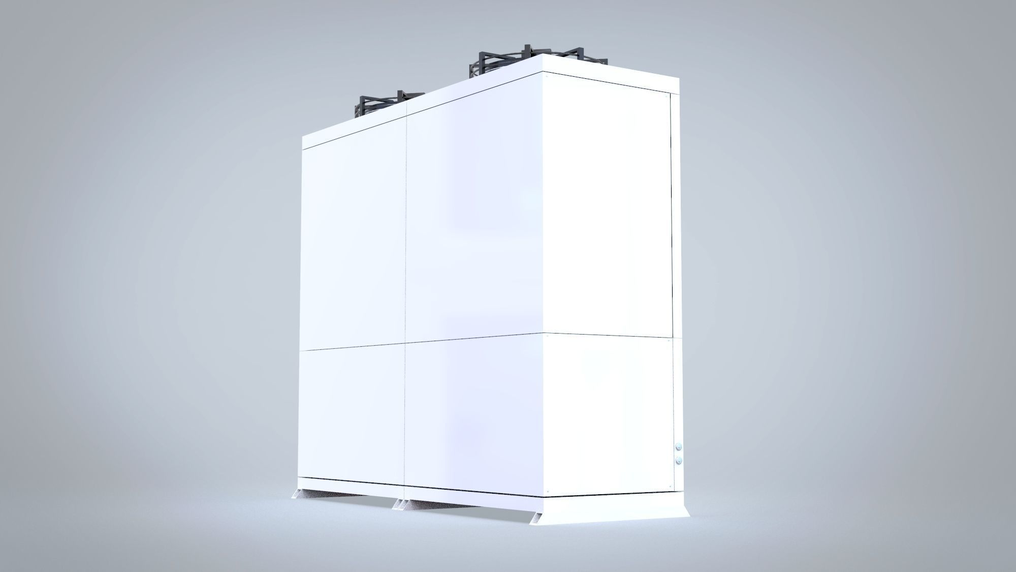 Unit Compressor Condensing 3D model_6