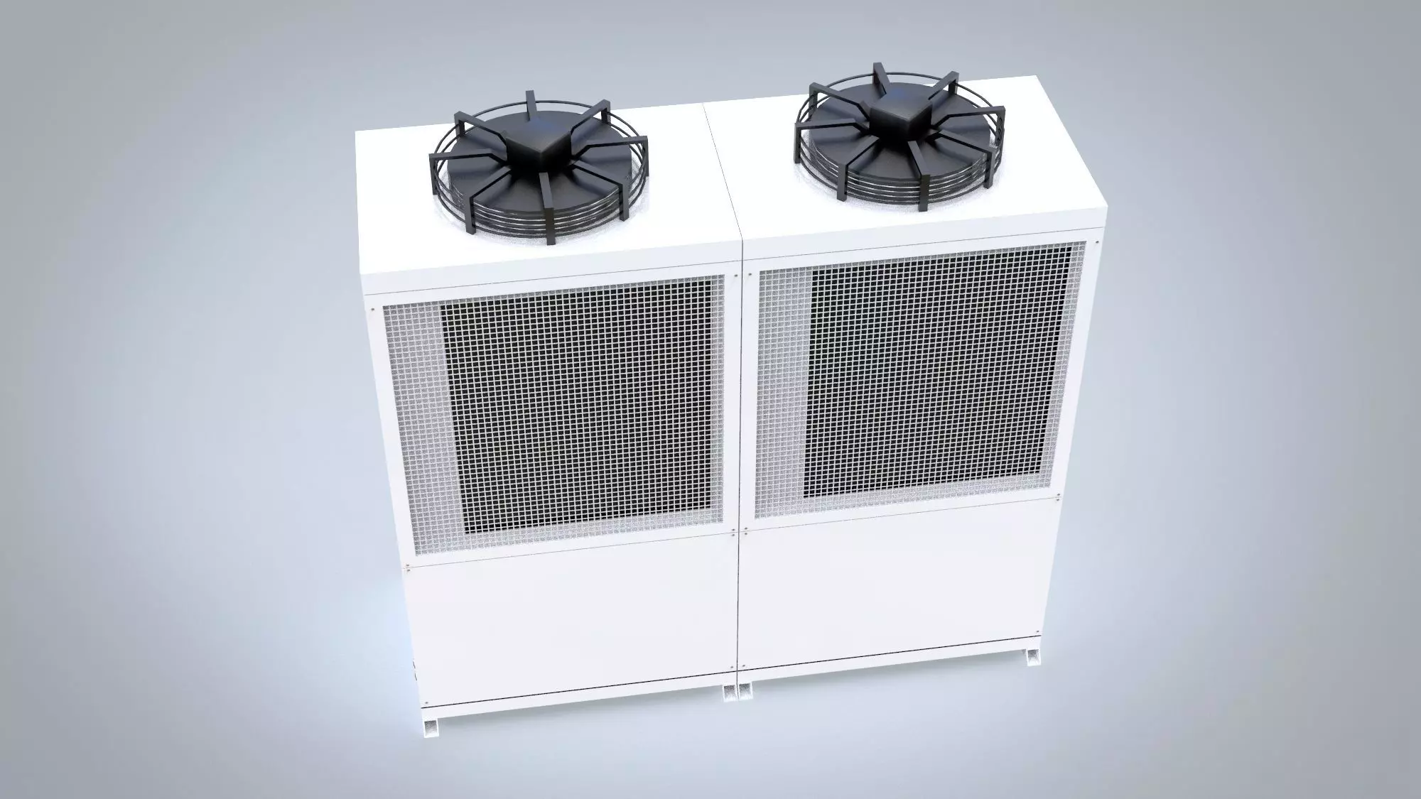 Unit Compressor Condensing 3D model_0