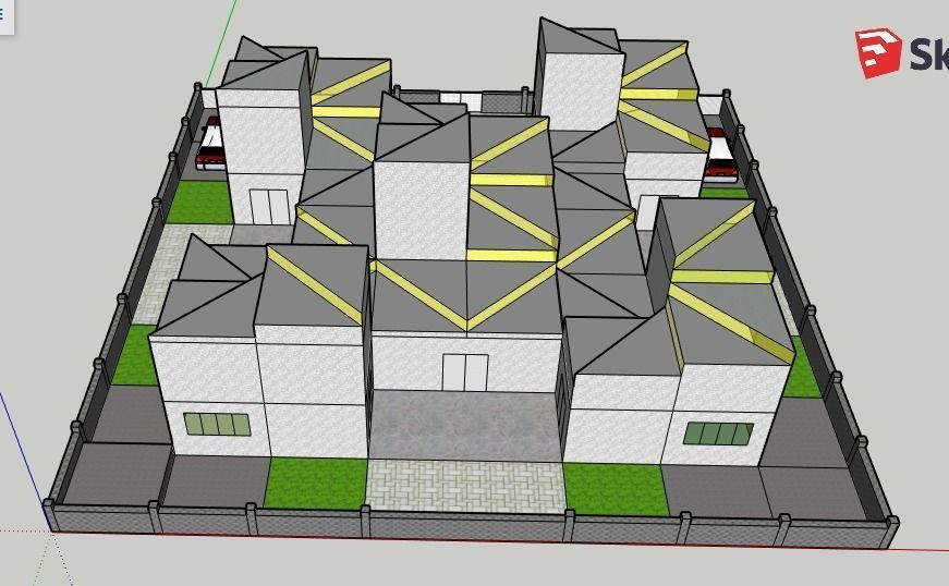 The Trio Steps 3D model_3