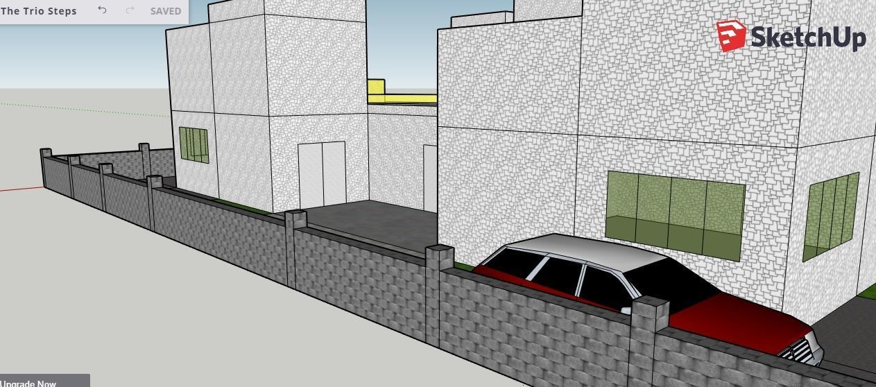 The Trio Steps 3D model_5