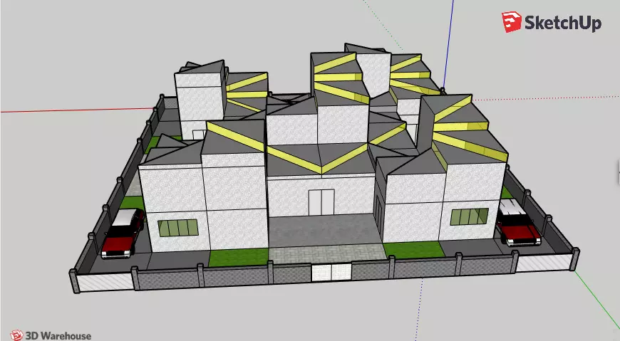 The Trio Steps 3D model_0