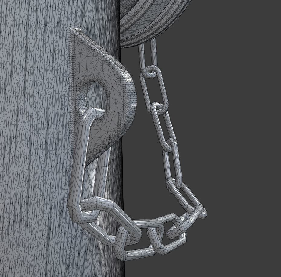 Fire Hydrant VAG -2- High-Poly Version 3D model_6