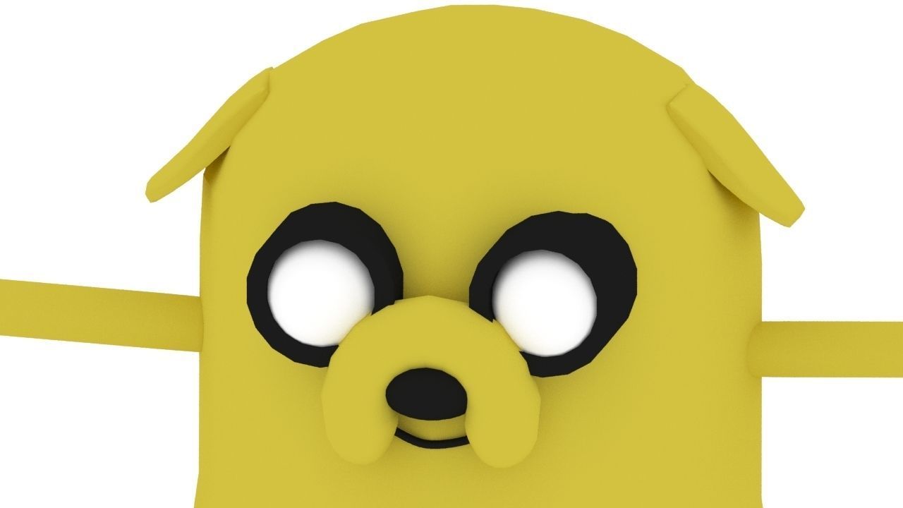 Jake The Dog  Free low-poly 3D model_22