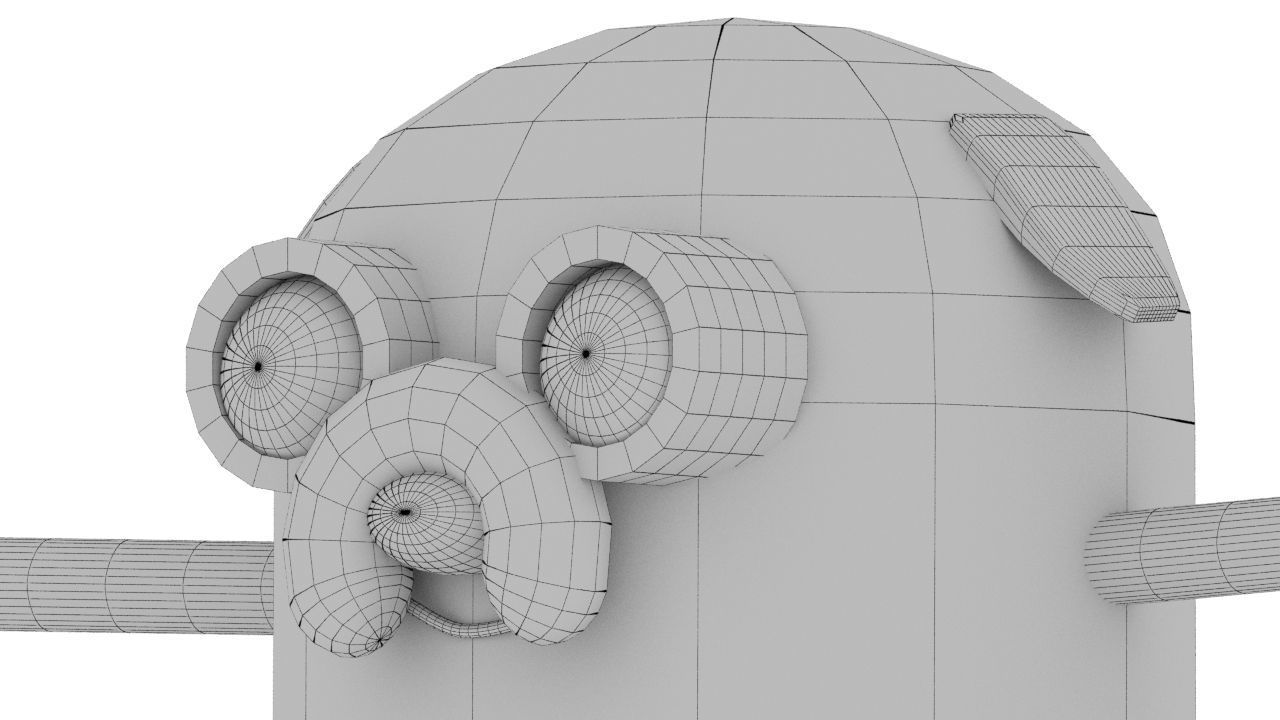 Jake The Dog  Free low-poly 3D model_25