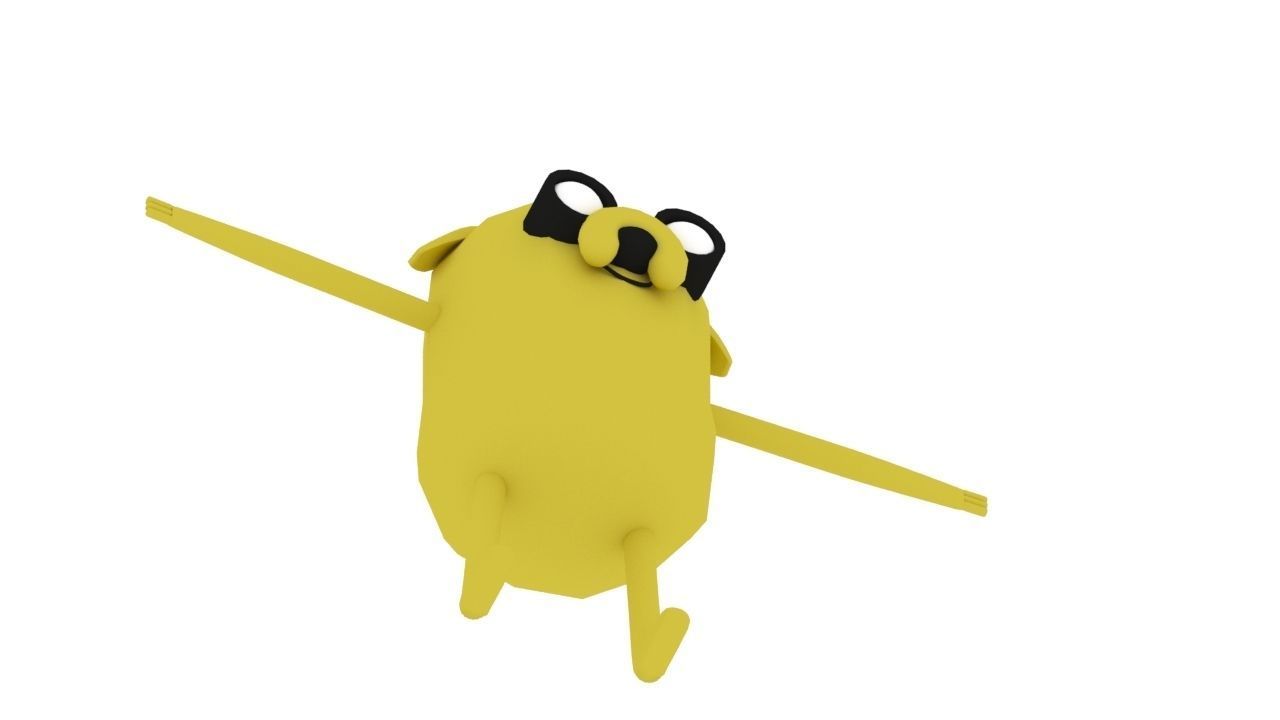 Jake The Dog  Free low-poly 3D model_21