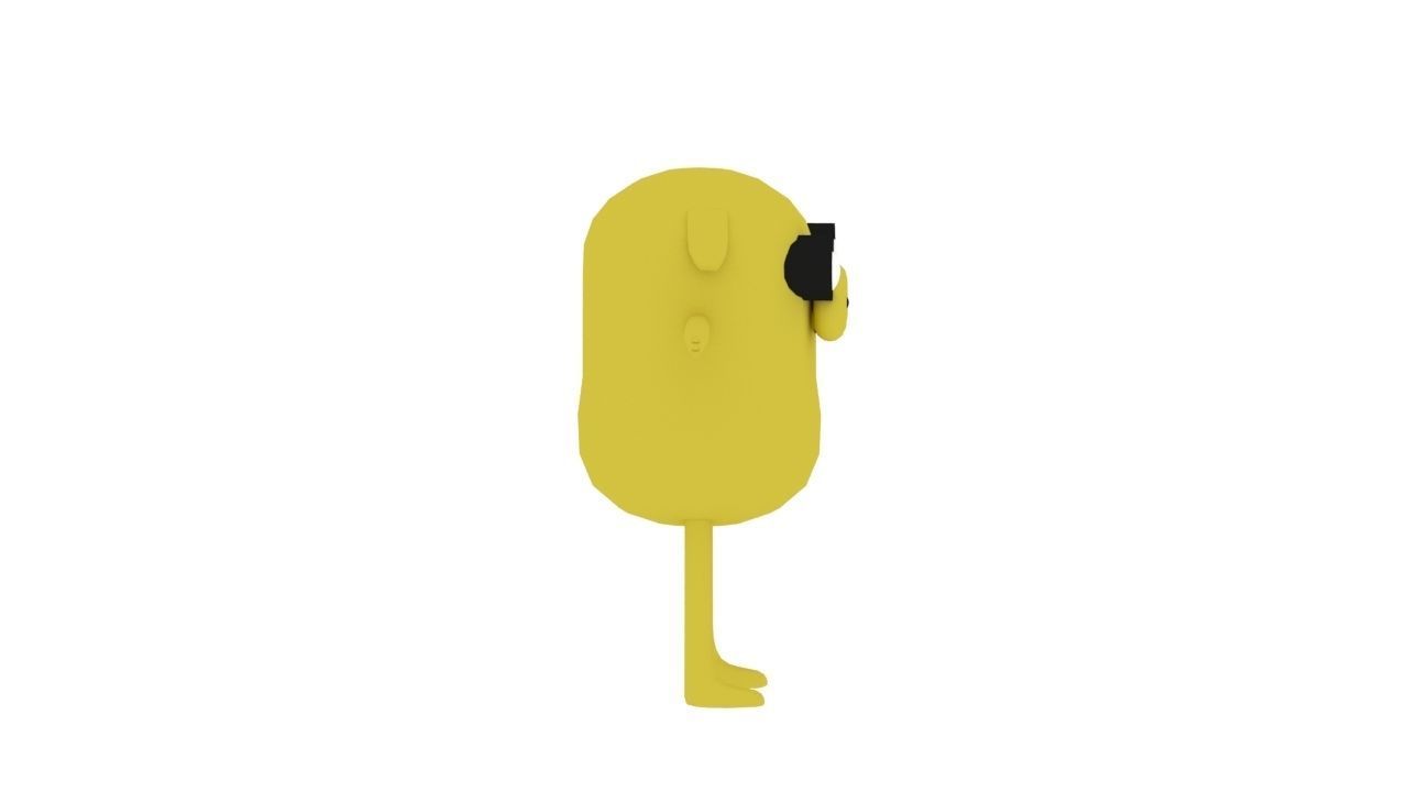 Jake The Dog  Free low-poly 3D model_14